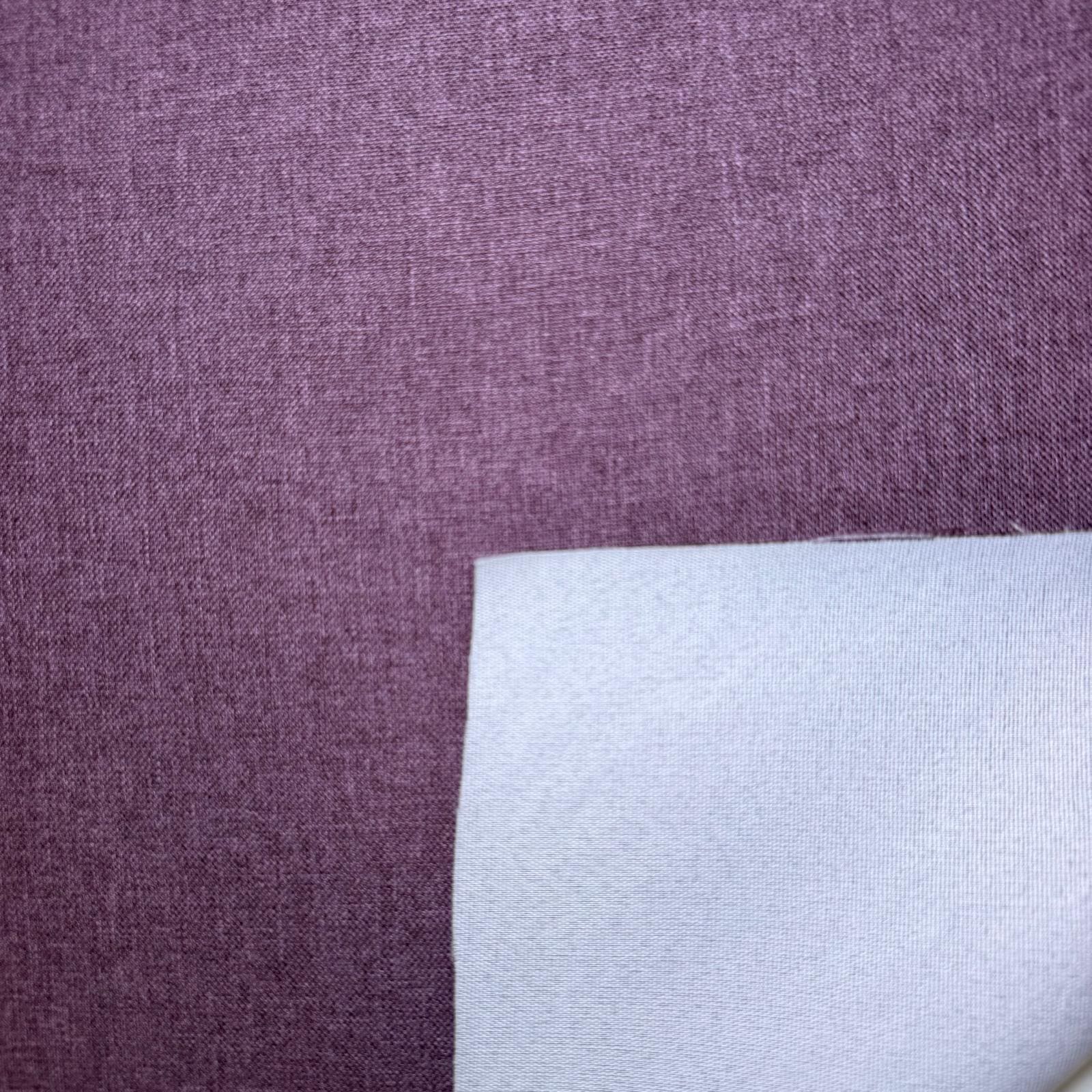 Tela de Tapicería Malva Oscuro (Sabana) (Ancho 1,45M) - Imagen 2