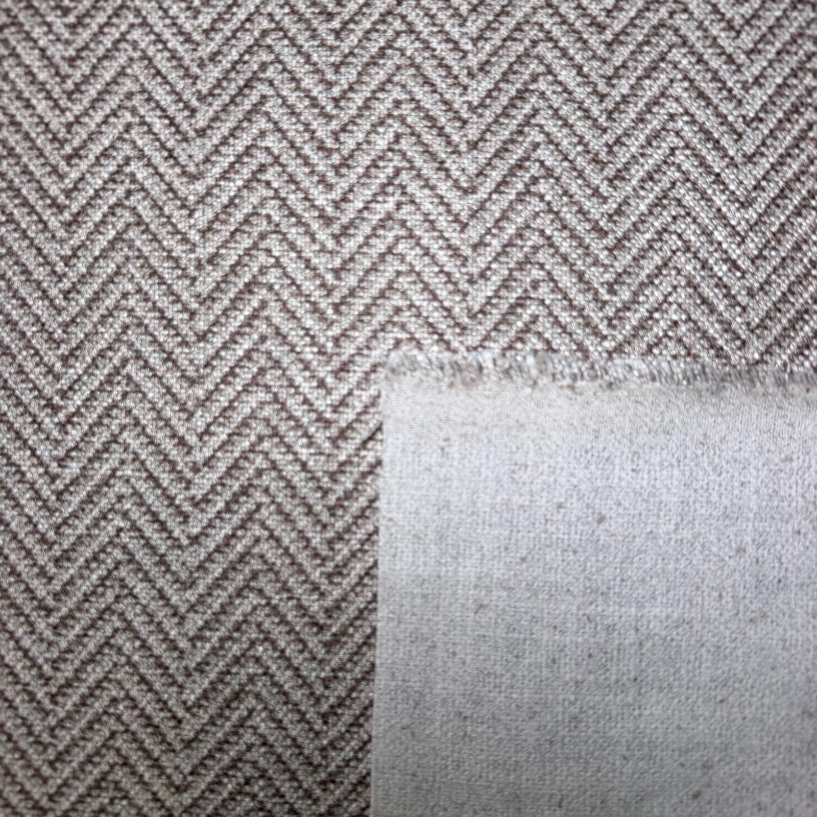 Tela de Tapicería Espigas Beige y Marrón (Ancho 1,45M) - Imagen 2