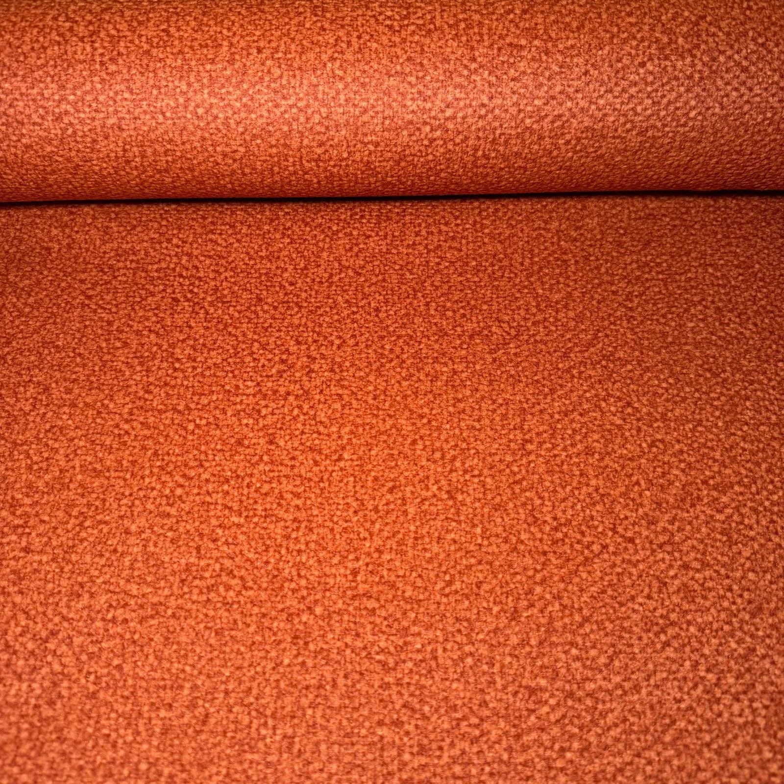 Tela de Tapicería Textura Naranja (Ancho 1,45M)
