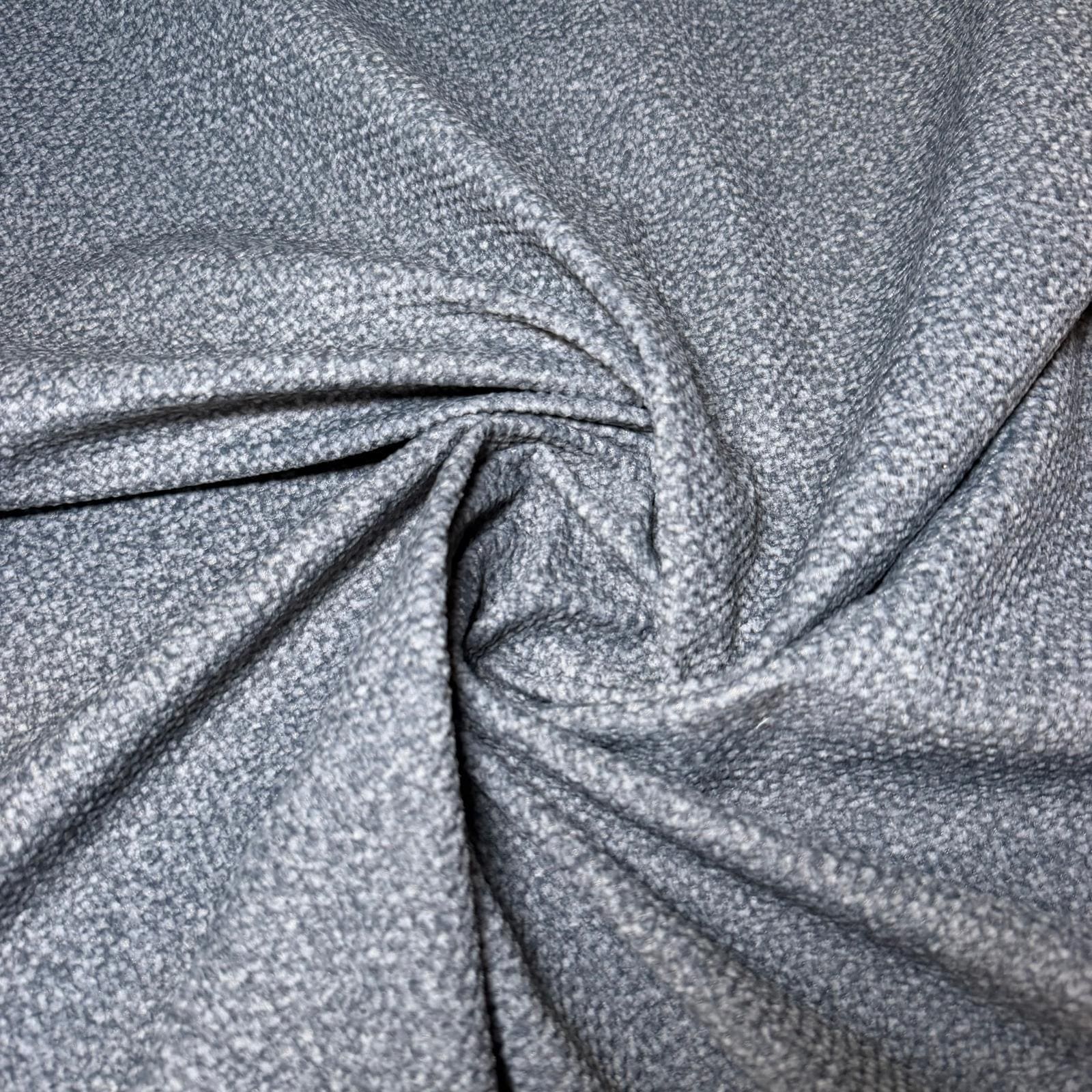 Tela de Tapicería Textura Gris Oscuro (Ancho 1,45M) - Imagen 2