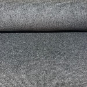 Tela de Tapicería Trama Fina Gris Oscuro (Ancho 1,45M)