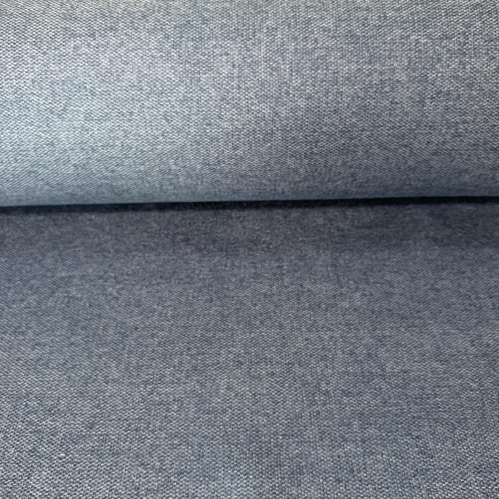 Tela de Tapicería Textura Fina Azul Noche (Ancho 1,45M)