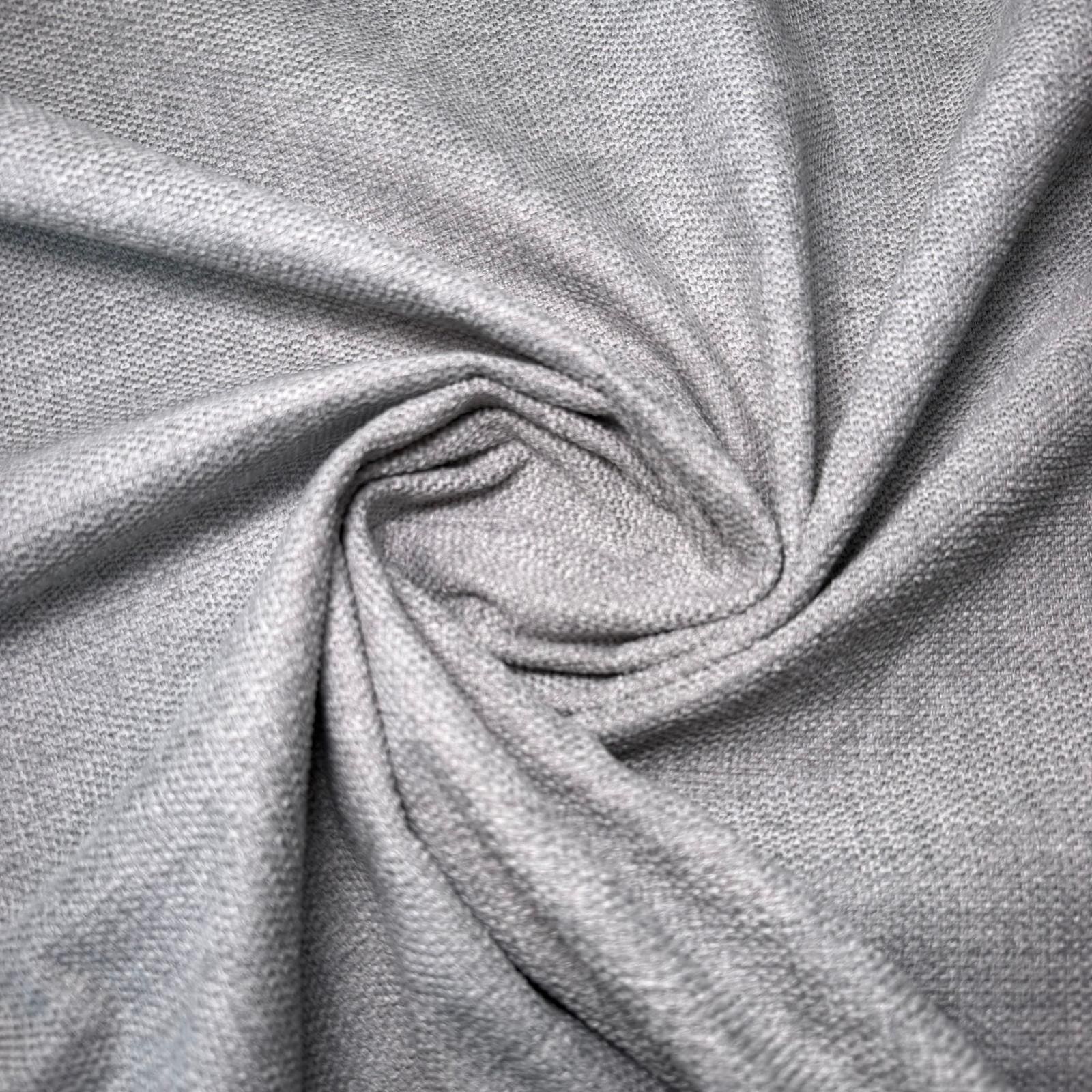 Tela de Tapicería Textura Fina Gris Claro (Ancho 1,45M) - Imagen 2