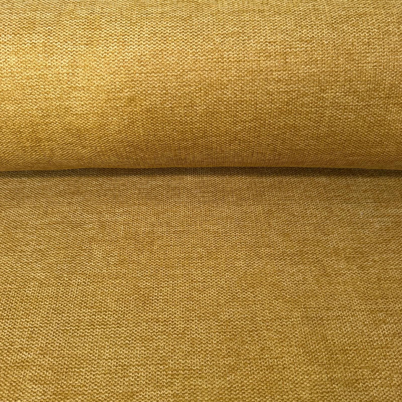 Tela de Tapicería Textura Fina Mostaza (Ancho 1,45M)