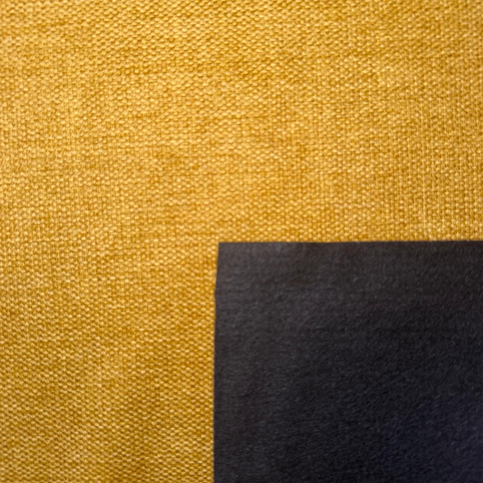 Tela de Tapicería Textura Fina Mostaza (Ancho 1,45M) - Imagen 3