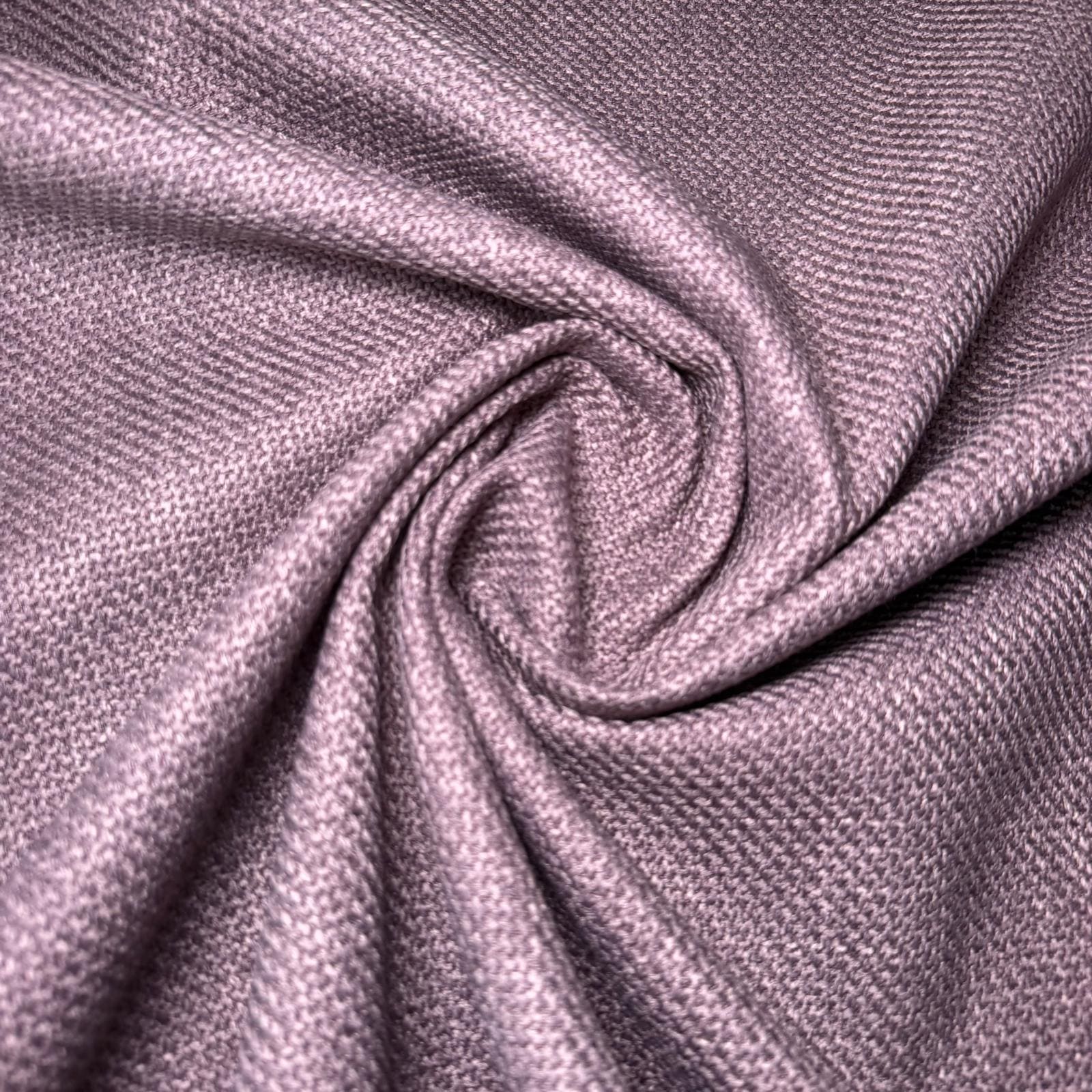 Tela de Tapicería Textura Gruesa Malva (Ancho 1,40M) - Imagen 2