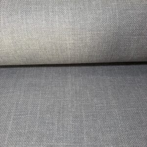 Tela de Tapicería Textura Gruesa Gris Claro (Ancho 1,40M)