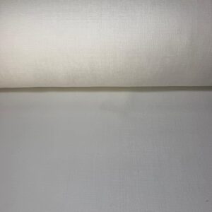 Tela de Tapicería Rústica Blanca Óptica (Ancho 1,45M)