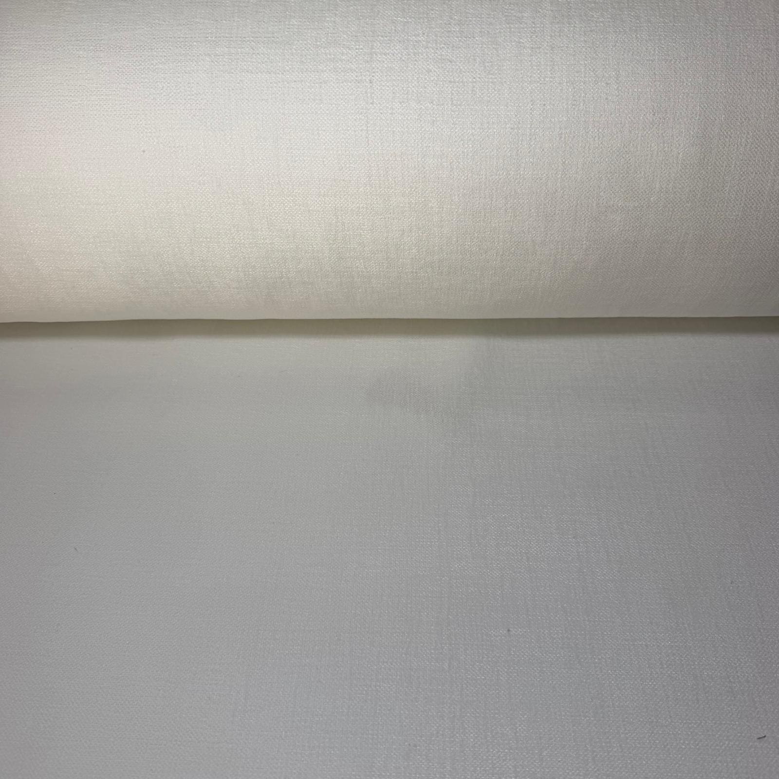 Tela de Tapicería Rústica Blanca Óptica (Ancho 1,45M)