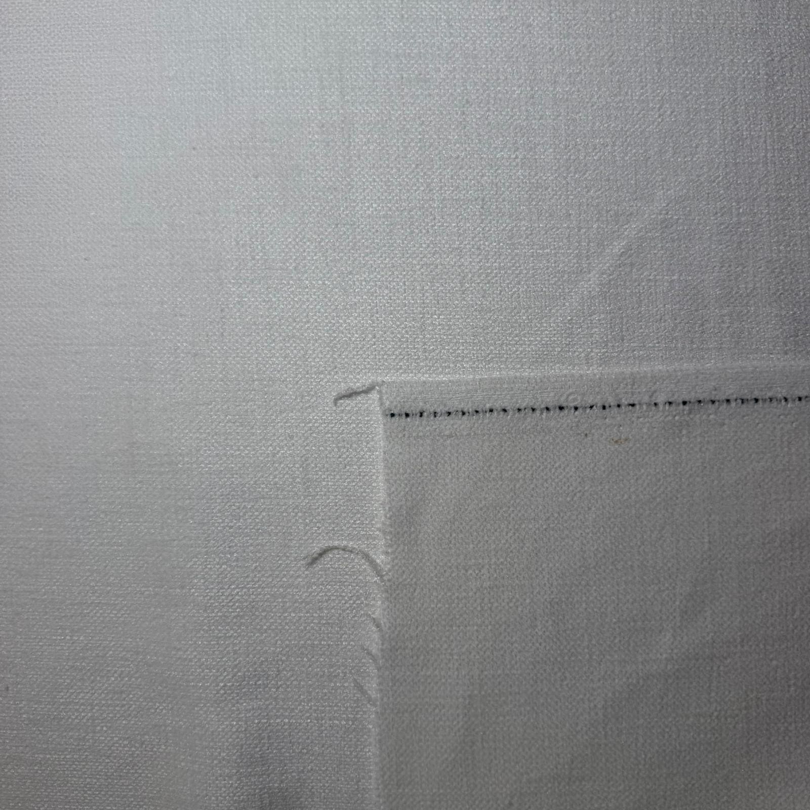 Tela de Tapicería Rústica Blanca Óptica (Ancho 1,45M) - Imagen 3
