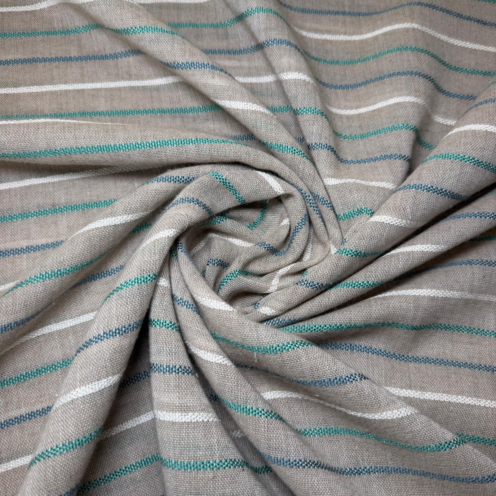Tela de Visillo 3 Rayas Gris (Ancho 3M) - Imagen 2