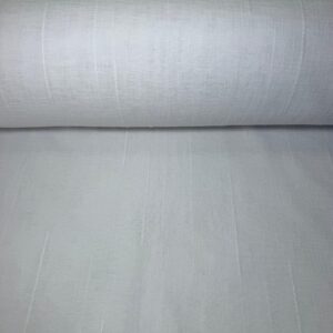 Tela de Visillo Detalle Rayas Blanca (Ancho 3M)