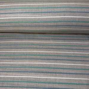 Tela de Visillo 3 Rayas Gris (Ancho 3M)