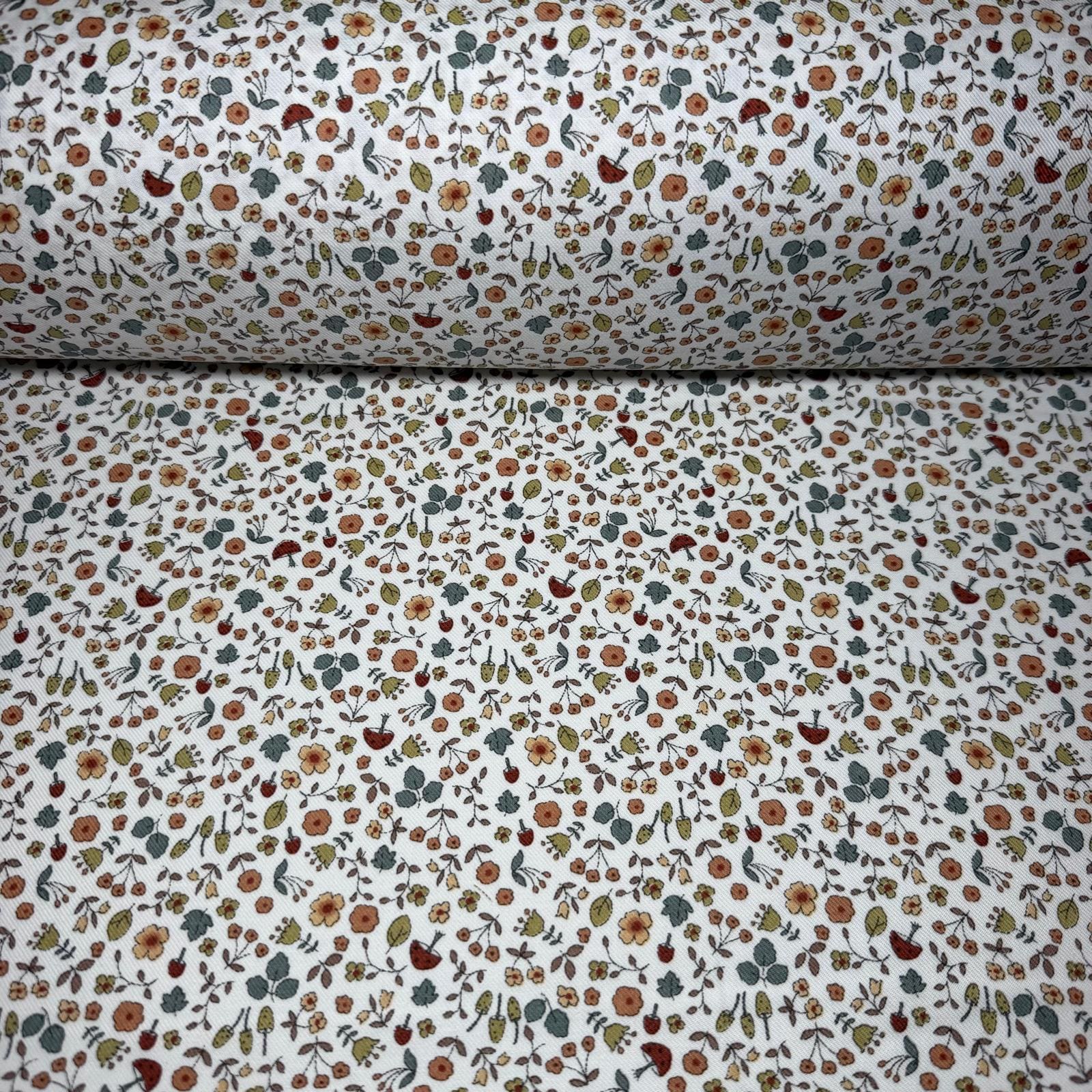 Tela de Villela Mini Flores Silvestres (Ancho 1,50M)