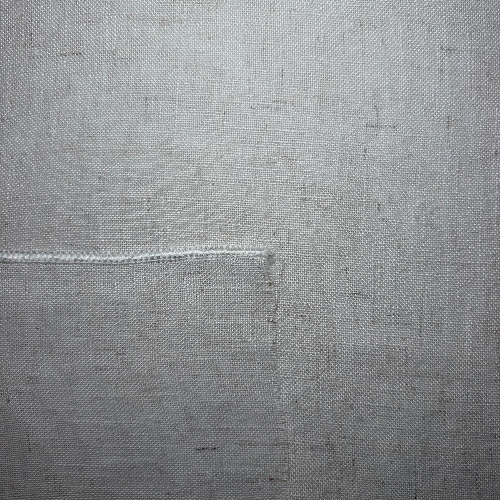 Tela de Visillo Blanco Mezclilla (Ancho 3M) - Imagen 3
