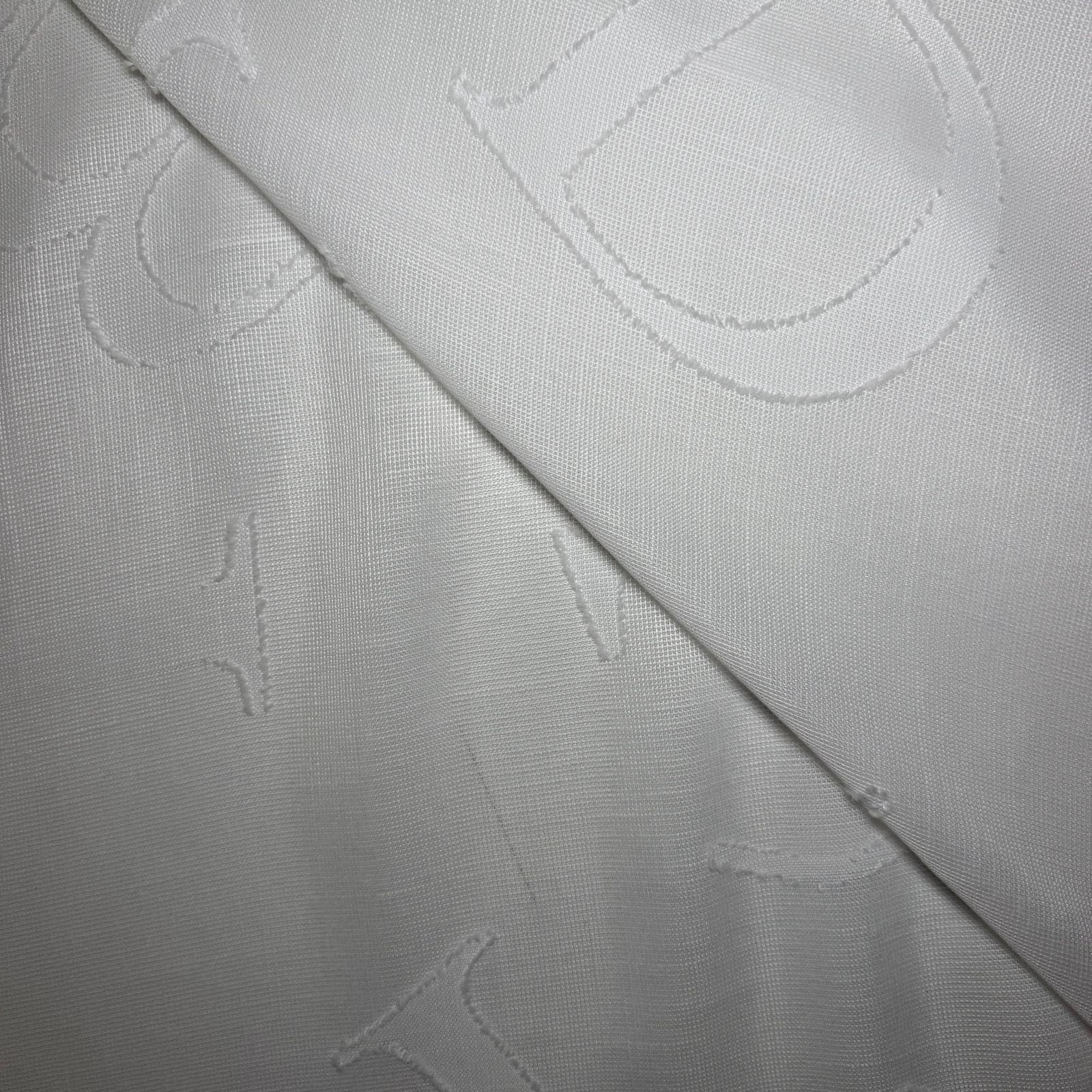 Tela de Visillo Letras (Ancho 3M) - Imagen 3