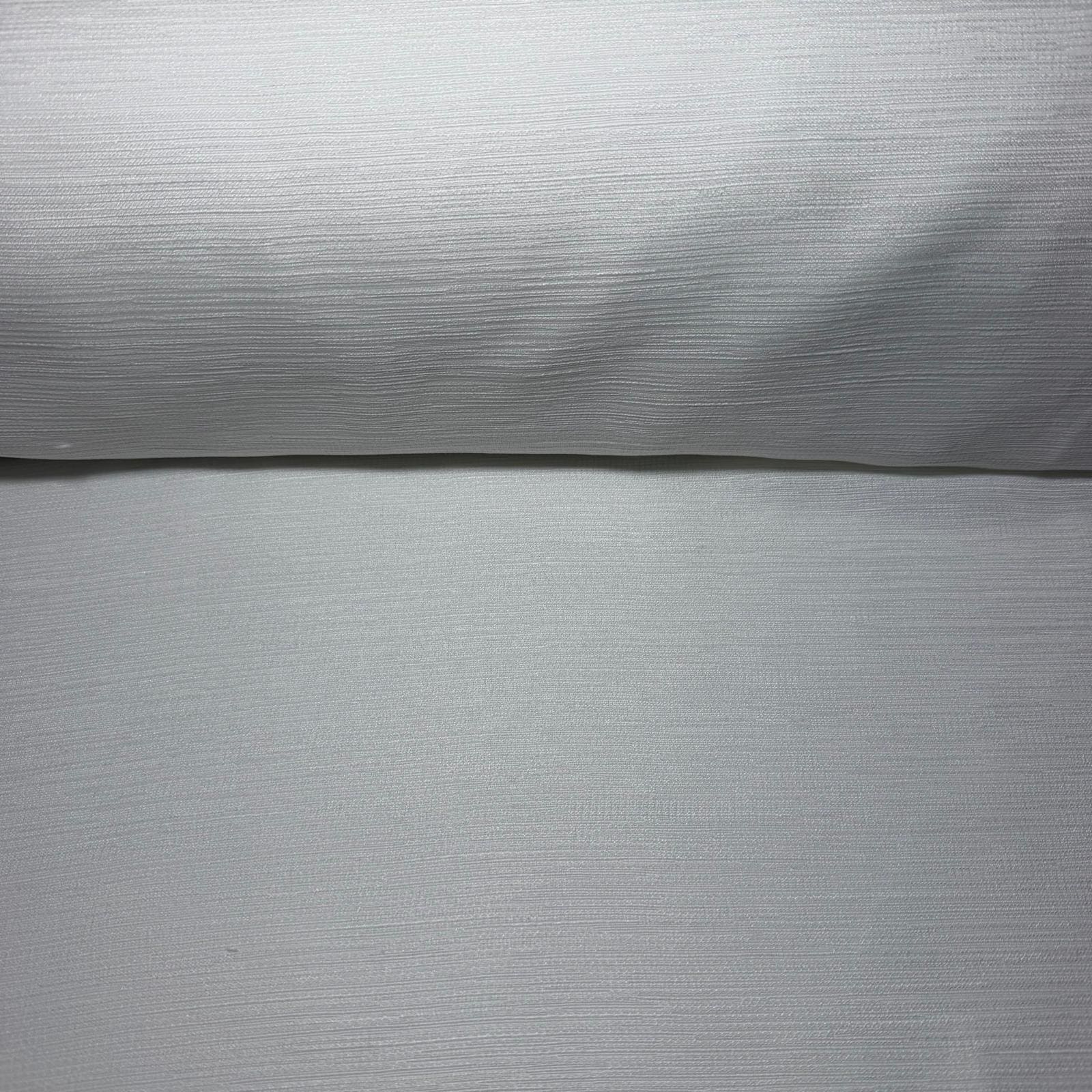 Tela de Visillo Blanco Rayado (Ancho 3M)