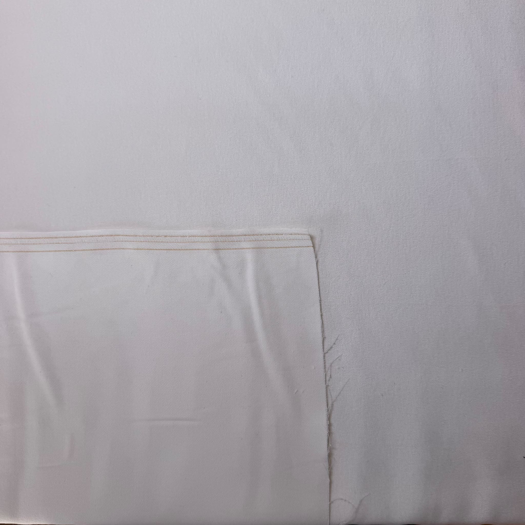 Tela de Pana Planchada Blanco (Ancho 1,45M) - Imagen 3
